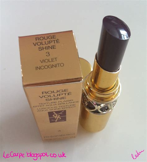 YSL Violet Incognito (3) Rouge Volupte Shine Oil